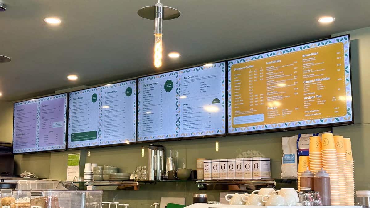 Transform Your Cafe or Restaurant With Digital Signage