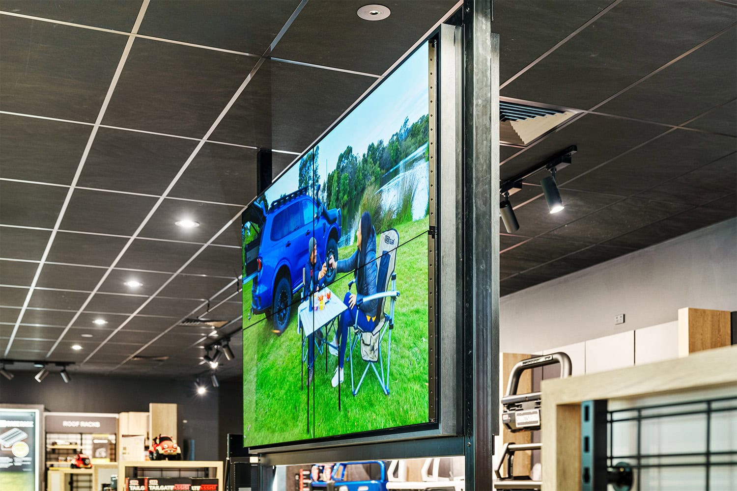 ARB Penrith 2x2 Video Wall Installation | Display Australia