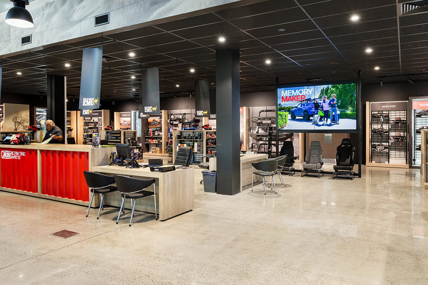 samsung video wall installation vm55b-u arb penrith display australia