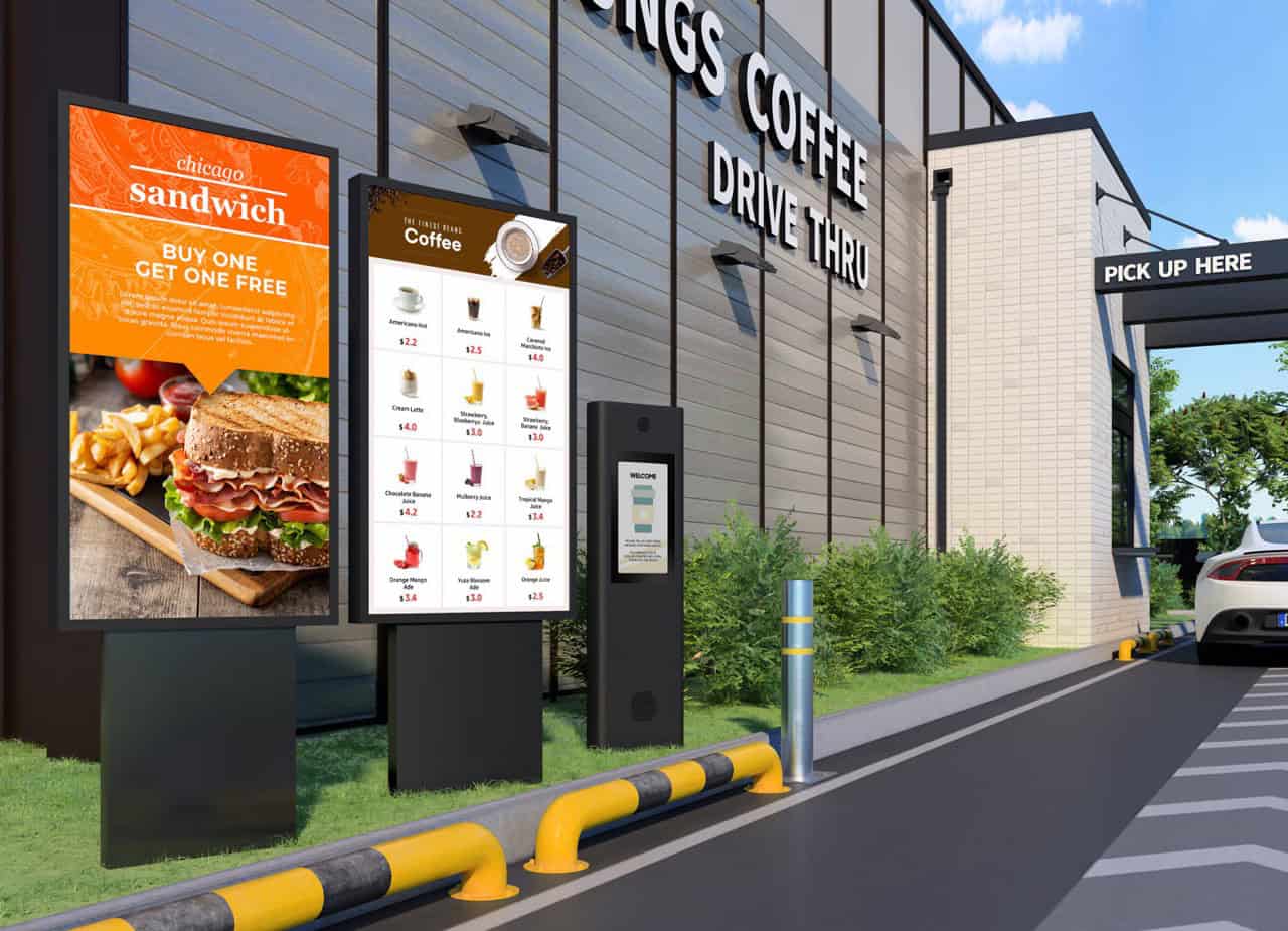 samsung outdoor digital signage samsung window displays
