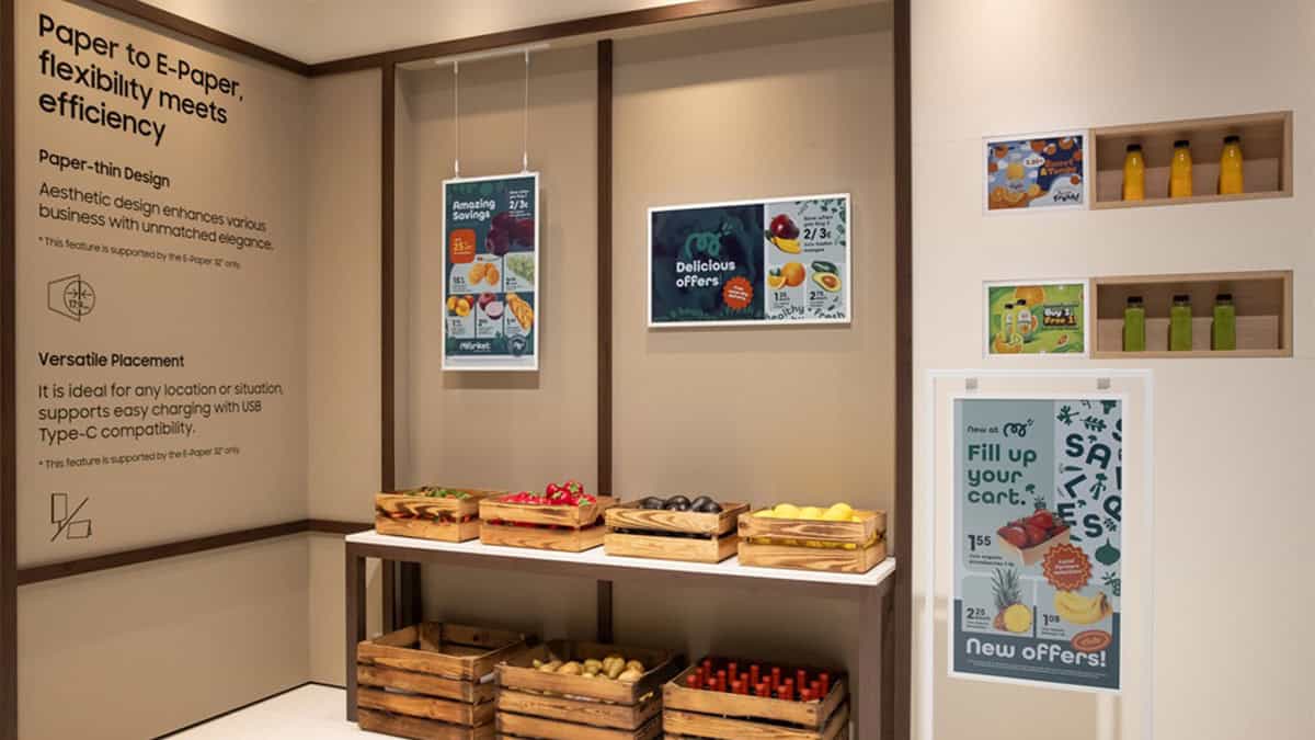 samsung e-paper launches in australia