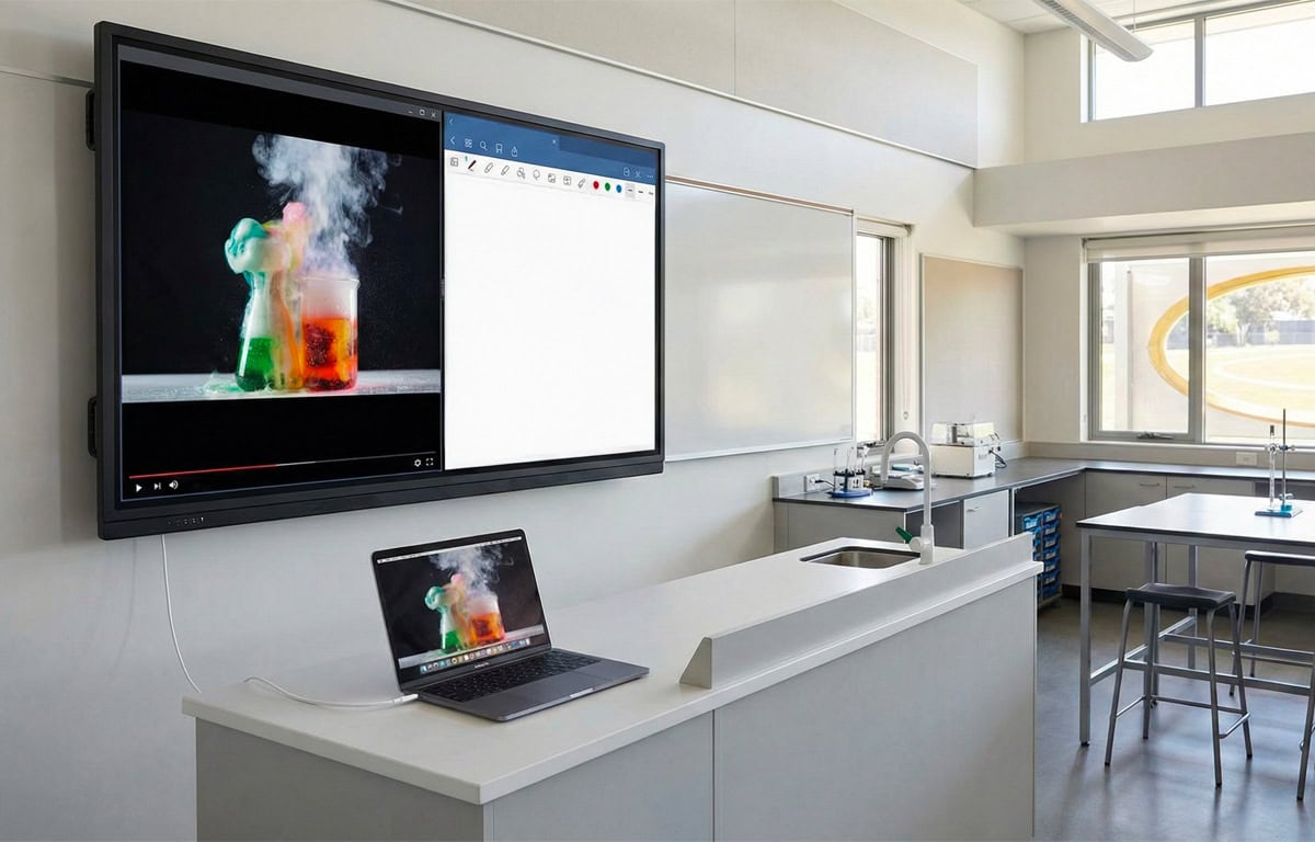 digital signage for education