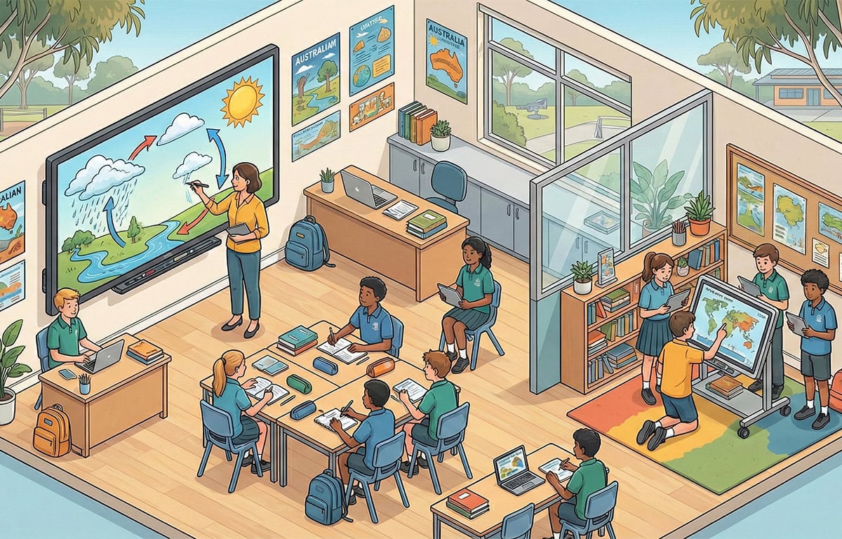 digital signage for schools display australia