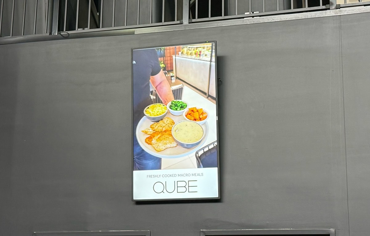 digital signage for gyms display australia