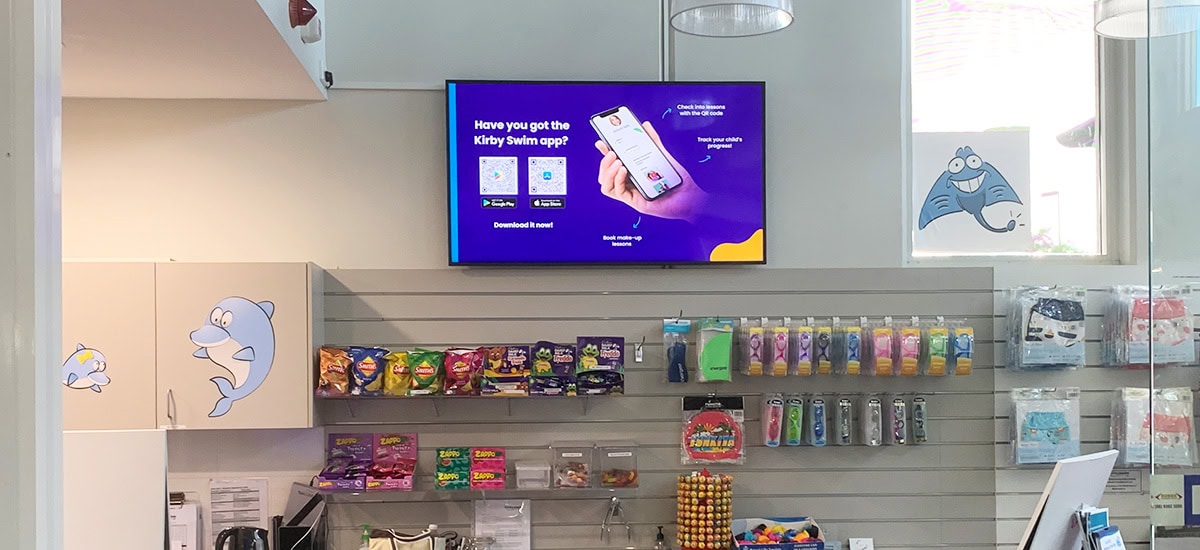 digital signage cost savings display australia
