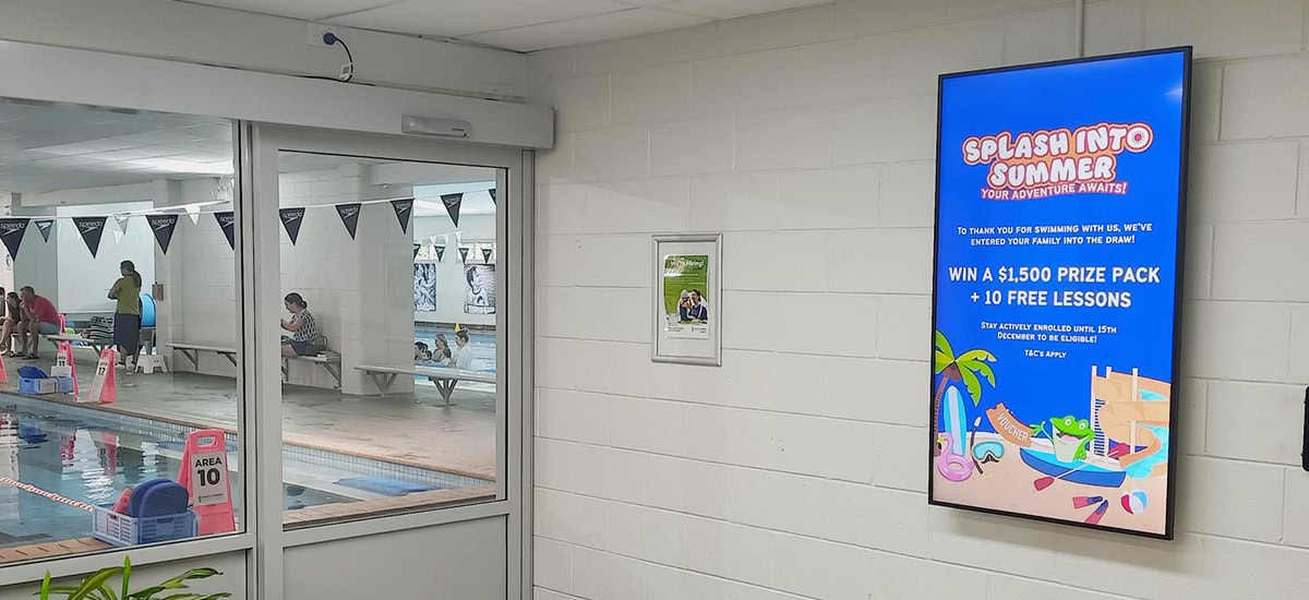 National Digital Signage Rollout digital signage cost savings display australia