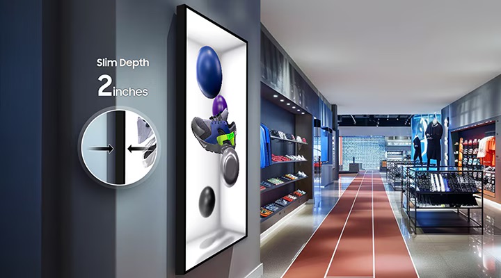 Spatial Signage Samsung SM85HX-P 85