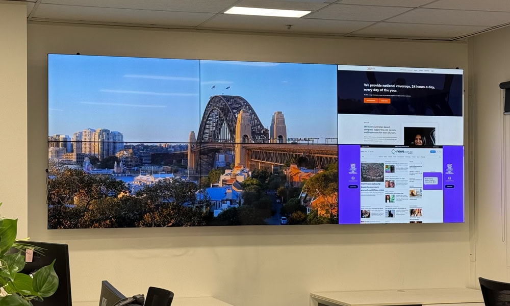 Video Walls and Control Centres for offices and corporate